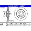 ATE 2x Disco freno ventilato 24.0120-0247.1 ATE per VOLVO XC90 II XC40 C40