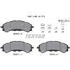 Textar Pastiglie freno 2630001 TEXTAR per FORD USA BRONCO Fuoristrada aperto