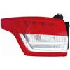 ABAKUS Faro posteriore Sx LED 431-19B9L-AE ABAKUS per FORD KUGA II
