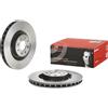 Brembo 2x Disco freno ventilazione interna 09.A444.11 BREMBO per LANCIA DELTA III