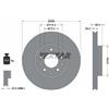 Textar 2x Disco freno ventilazione interna 92180703 TEXTAR per MAZDA 6 Hatchback