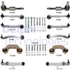 Delphi Kit di riparazione braccio oscillante Assale anteriore TC1500KIT DELPHI per AUDI
