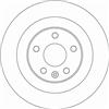 TRW 2x Disco freno pieno DF6588 TRW per VOLVO V90 II Familiare S90 II XC60 II V60 II