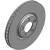 Zimmermann 2x Disco freno ventilazione interna 290.2268.20 ZIMMERMANN per JAGUAR S-TYPE II