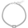 ORO&CO 925 Bracciale in argento nodo centrale oro&co 925