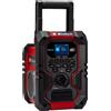 Einhell 3407995 4006825683370 EINHELL TE-CR 18 Li DAB+/FM/BT - Solo, Radio sito lavoro