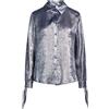 TENSIONE IN - Camicie e bluse tinta unita - Blu