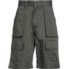 MAISON KITSUNÉ - Shorts & Bermuda - Verde militare