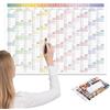 Generico 2026 Wall Calendar | Tear Off Undated Weekly Planner Notepad | Vertical Hanging Calendars for Office Living Room Classroom Dorm Workshop Cubicle Birthday Teachers Family