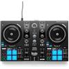 Hercules DJControl Inpulse 200 MK3 - Controller Serato Lite | Guide luminose Beatmatch, controlli Stems dedicati, 8 pad performance, jog wheel touch, DJUCED/Serato DJ Lite
