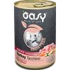 Oasy Dog GRAIN FREE Adult Medium/Large - Tocchetti di Tacchino 400g, 400g, Kit x 12 pezzi (12 Pezzi)