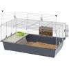 *Ferplast Rabbit 100 Grigia Gabbia Conigli 95X57X46Cm