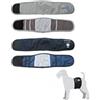 *Camon Cam Fascia Per Cani Maschi Blu C220/4 L 56/60Cm Circonferenza Cani Marcatori O Incontinenti Minsan 975836975