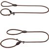 *Hunter H 43676 Retriever Leash Freestyle 10/120 Rope Dark Brown With Stropping Minsan 925460608