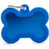*My family My Family Hushtag Osso Alluminio Blu Gomma Blu Hta01Blue