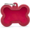 *My family My Family Hushtag Osso Alluminio Rosso Gomma Rossa Hta01Red