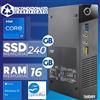 Lenovo Mini PC Computer Desktop Lenovo M73 i7 Ram 16GB SSD 240GB Win 10 Ricondizionato