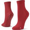Sof Sole Grip Zone - Calzini funzionali antiscivolo a mezza lunghezza | Trasporta l'umidità. Cinturino in nylon per arco plantare, tallone e dita, per calcio, allenamento, sport