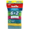 Tonkita | Microfibre Panni Multiuso 8 Morbidi Panni 30x30cm, Antibatterici | Rimuovere Sporco Ostinato, Cattura Polvere e Sporco