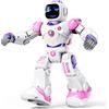 Ruko 1088 Robot Intelligente Programmabile per Bambini 4-9 Anni, Rosa | Controllo vocale e tramite app mobile, robot educativo STEM, attività interattive, batteria ricaricabile a lunga durata