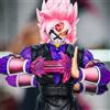Sans marque Statua PVC GK Banpresto Dragon Ball Z Zamasu Nero Goku Super Saiyan 30cm