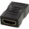 Deltaco Adattatore HDMI DELTACO, femmina-femmina, nero