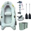 Aqua Marina Set gommone Aqua Marina Motion T-18 con motore elettrico: barca da pesca e da diporto gonfiabile