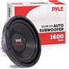 Pyle PLPW12D, subwoofer da 30,5 cm (12"), subwoofer passivo, 800 W, 40 - 2000 Hz, 4 ohm