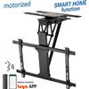 myWALL my wall HL 49 ML Supporto da soffitto per TV ribaltabile motorizzato 32 - 75 pollici TV a comando vocale Smart