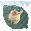 Generico Tappetino Refrigerante Cane - 91 Cm Coperta Foglia, Gatto Materassino Fresco, Antiscivolo Portatile | Lavabile per Interno Esterno Piscina Gabbia Spiaggia Camping Estate Accessorio Morbido