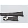 Roger Dubuis Bracciale In Pelle 25Mm Per Chiusura A Dardo 18Mm Nuovo Nero 25-18