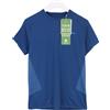 PYUA Deft-Y T-Shirt Uomo Taglia L Colletto Blu Manica Corta Girocollo