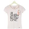 PEPE JEANS Latham T-Shirt Donna 2XS Maniche Corte Collo Rotondo Stampa Logo Rosa