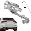 Generico Fischio sonoro turbo di scarico - Simulatore valvola di scarico turbo, generatore di suono per tubo marmitta, accessorio per rombo del motore 'auto, durevole e facile da installare | Fischio