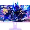 FYHXele Monitor Gaming Viola da 27 Pollici 2K 180hz QHD (2560X1440) IPS 1ms MPRT 16:9 Monitor PC Viola Supporto per 144hz/165hz/180hz AMD Freesync Premium DisplayPort HDMI Supporto VESA