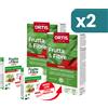 Frutta&fibre Frutta E Fibre Forte Azione Rapida Integratore Intestino 2 confezioni da 24 Compresse