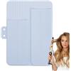 Generic Curling Iron Pad - tappetini per la custodia per stoccaggio in silicone per piastra per capelli | Tasto di ferro per arricciatura portatile resistente al calore per casa, tavolo da toeletta, palestra