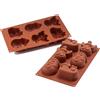 Silikomart Stampo in silicone alimentare per N°15 Forme Magic Winter mm 39x49x25h - Silikomart / sf136 / 36.136.00.0060 / Rif. 107968