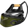 Rowenta Easy Steam, Generatore a Vapore, Nero/Verde, VR7360 | con Erogazione Continua 110 g/Min, Riscaldamento Rapido in 2 Min, Vapore Verticale, 2400 W