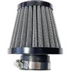 BCR COMPONENTS BCR HOKIO Filtro Aria A Cono Racing Hokio Universale per moto motociclette scooter con Attacco 38mm Dritto filtro aria lavabile e riutilizzabile Design a doppio strato in acciaio inossidabile e garza