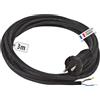 Brennenstuhl, 1169431, Cavo di alimentazione, 16A, 230 V, 3 m H07RN-F 2 x 1,5, Nero