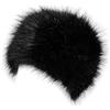kowaku Cappello invernale in pelliccia sintetica Accessori per copricapo Costume antivento Regalo Berretto da in stile russo per equitazione da donna
