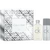 Calvin klein Cofanetto Ck One Eau De Toilette 100 Ml Spray + Deo Spray 150ml
