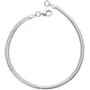 QUADRI - Bracciale Uomo Donna Argento 925 Diamantato | Chiusura a Moschettone Sicura - Trattamento Silver Plus™ - Made in Italy