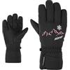 Ziener Lailla, Guanti da Sci/Sport Invernali, Impermeabili, Senza PFC Unisex Bambini