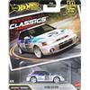 Hot Wheels Car Culture Premium Mazda 323 GT-R | Modello Die-Cast in scala 1:64 Modern Classics Mix con pneumatici Real Riders e carrozzeria/telaio in metallo, JKF17
