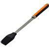 Fackelmann BBQ - Pennello da barbecue in silicone alimentare, testa 19,5 cm con acciaio inox SS430 satinato, manico ergonomico in PP e TPR antiscivolo, 1 pz