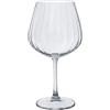 DRW Set di 6 calici da vino rosso in cristallo di Boemia, 710 ml, 11 x 11 x 21,5 cm, trasparente, 21,5 x 11 x 11 cm