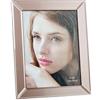 DRW Portafoto per fotografie da 15 x 20 cm, in vetro, 19,5 x 24,5 x 1 cm, beige, 24,5 x 19,5 x 1 cm