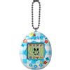 BANDAI TAMAGOTCHI 42880 Bandai, Gen 2, conchiglia floreale a quadretti con catena, l'originale animale domestico di realtà virtuale, multicolore
